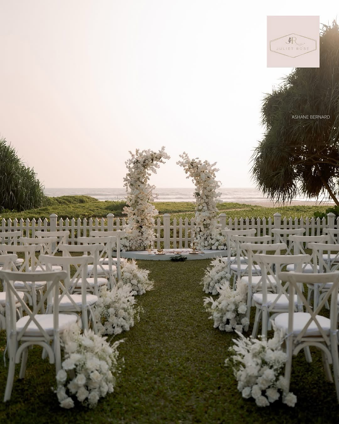 White Crossback Chairs